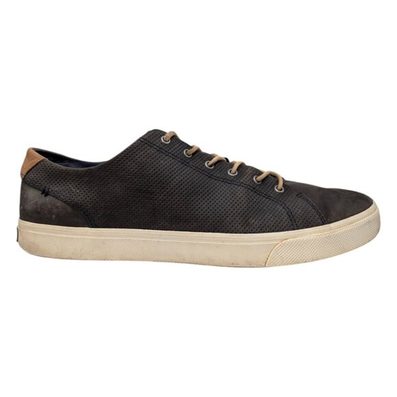 Sperry Striper Plushwave LTT Sneakers Mens Grey Leather Lace Up STS22514 Size 14 - Picture 1 of 12